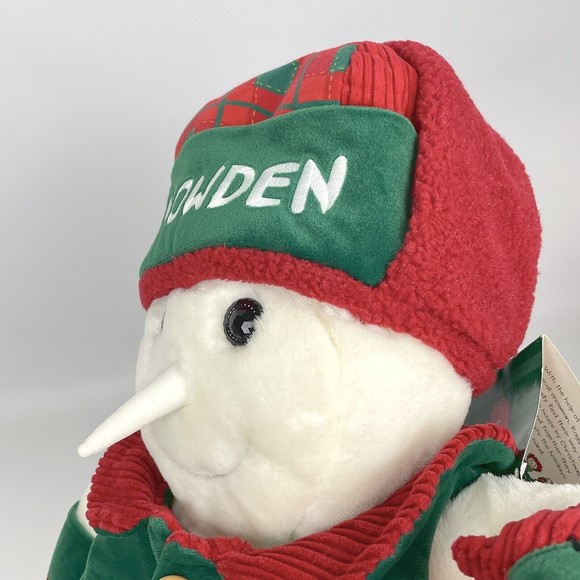 VTG NOS 1998 Snowden Plush Snowman Christmas 24” Commonwealth Target w/ Tags - Picture 14 of 15